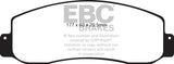 EBC 05-07 Ford F250 (inc Super Duty) 5.4 (2WD) Greenstuff Front Brake Pads DP61777