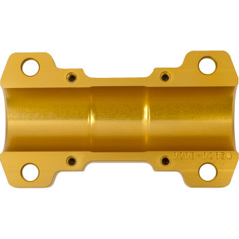 PERFORMANCE MACHINE (PM) Adapter - Gauge Relocation Kit - Gold Ops® 0208-2196-SMG