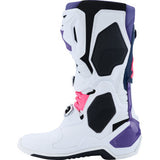 ALPINESTARS Tech 10 Boots - White/Violet/Navy/Pink Fluorescent - US 13 / EU 48 2010020-2780-13