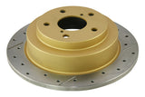 DBA 02-06 WRX / 98-07 Impreza 2.5L RS Rear Drilled & Slotted Street Series Rotor