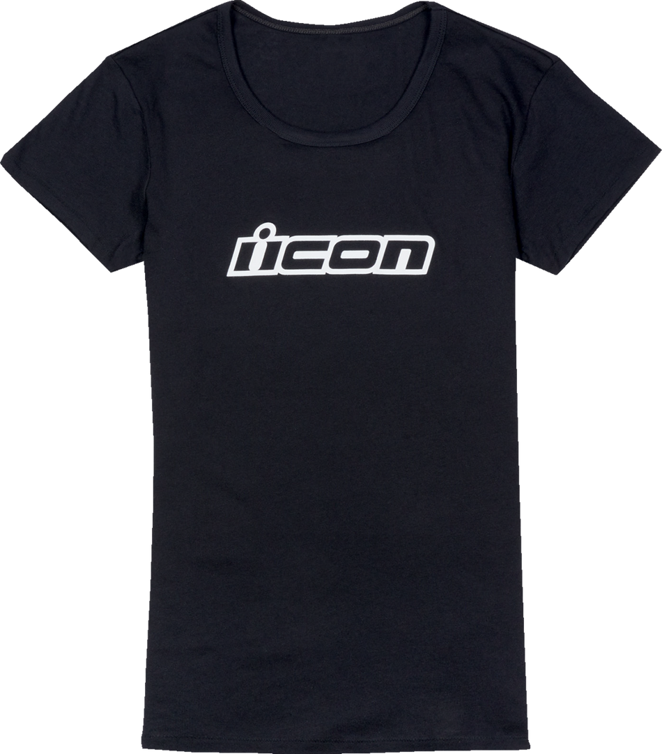 OPEN BOX NEW ICON Women's Clasicon™ T-Shirt - Black - Small 3031-4171