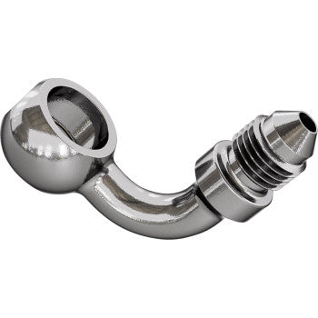 GOODRIDGE Banjo Adaptor - 90° for 7/16" Bolt - Stainless Steel P599-03-04C