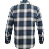 THROTTLE THREADS Parts Unlimited Flannel 25 Shirt - Blue/Black - Large PSU39ST61BLLR