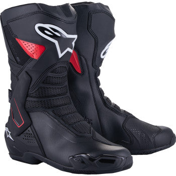 ALPINESTARS SMX-6 V3 Drystar® Boots - Black/Red - US 10.5/EU 45  2243025-13-45