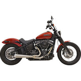 BASSANI XHAUST 2-in-1 Road Rage III Auspuffanlage Softail Fat Bob / Street /Rider – 49-State – Edelstahl 1S72SSE
