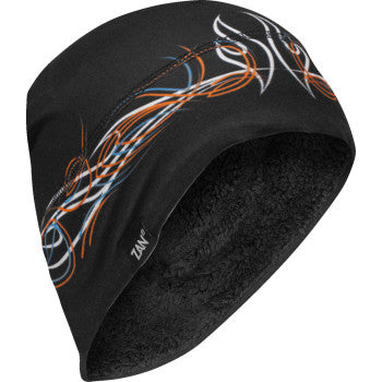 ZAN HEADGEAR SportFlex® Helmet Liner - High Pile Fleece Lined - Pinstripe Flame WHLH426
