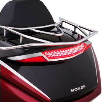 SHOW CHROME LED Trunk Light - Red Lens - Chrome - GL1800 52-970R