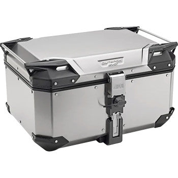 GIVI Outback Evo Top Case - 58 Liter - Silver OBKE58AA