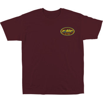 FMF Golden Stay T-Shirt - Maroon - Large SP24118904MRNLG