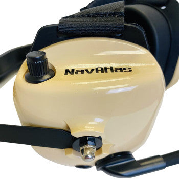 NAVATLAS Auriculares - Detrás de la cabeza - Estéreo/VOX - Beige NB202BE