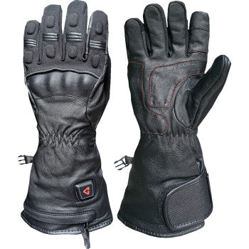 GERBING HEATED CLOTHING 7 V Hard Knuckle Battery Heated Gloves - Black - 3XL GERGVHK7VB3XL