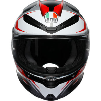 AGV K6 S Helmet - Karve - Matte Black/White/Red - Large 2118395002-025-L
