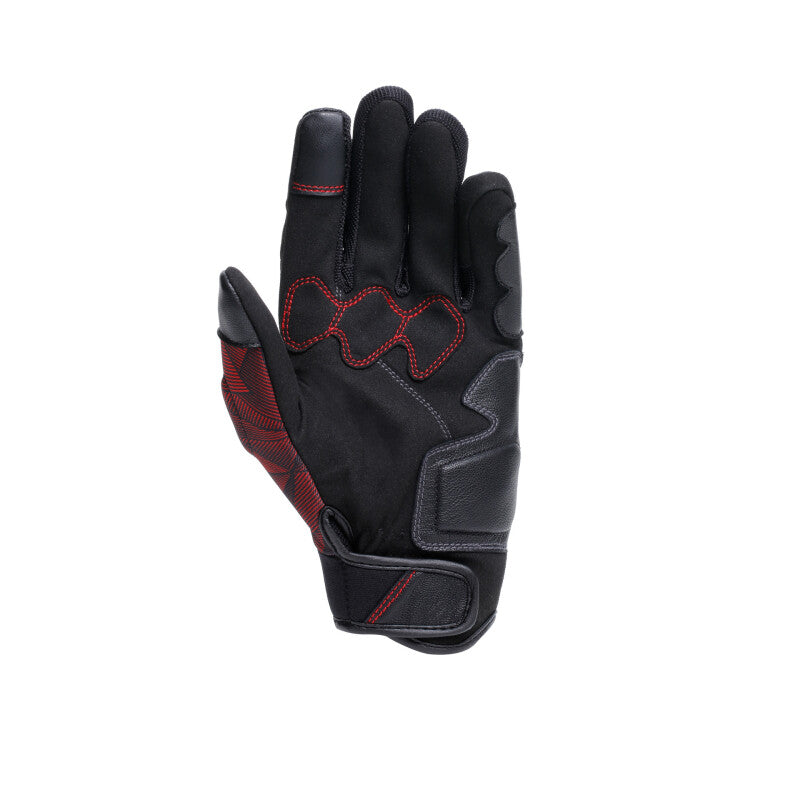 DAI Ermex Gloves Black/Red-Lava - Large