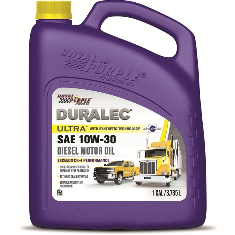 Royal Purple Duralec Ultra Diesel 10W-30 CK-4 Motor Oil - 1 Gallon 80456