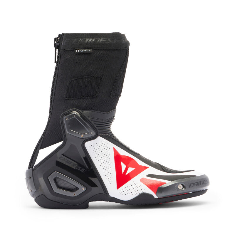 Dainese Axial 2 Air Boots Black/Black/Red Fluorescent Size - 41 2017900053-V78-41