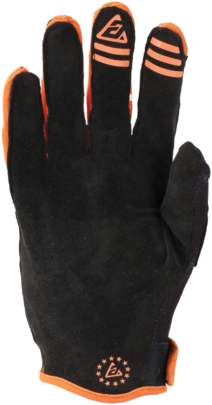 Answer 25 Ascent Prix Gloves Hyper Orange/Black Youth - Small 442862