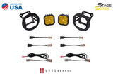 Diode Dynamics SS3 Sport Type OB Kit ABL - Yellow SAE Fog