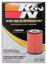 K&N Performance Oil Filter for 2010+ Mercedes Benz GLE350D 3.0L V6 DSL 2.75in OD x 3.625in H HP-7028