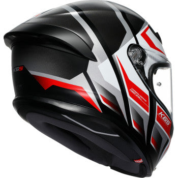 AGV K6 S Helmet - Karve - Matte Black/White/Red - XL 2118395002-025-XL