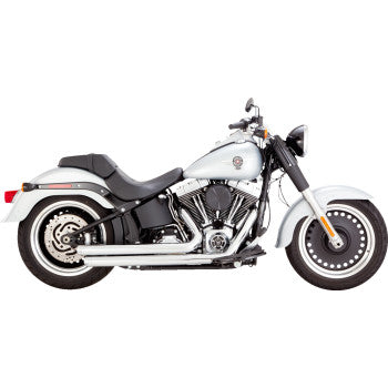 VANCE &amp; HINES Big Shots versetzte Auspuffanlage – Chrom 17959 