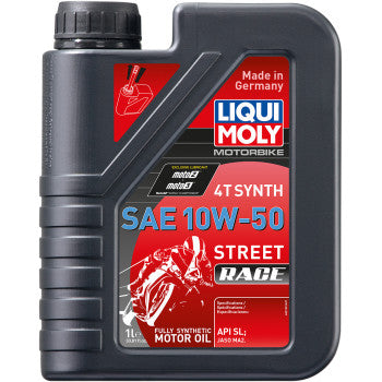 LIQUI MOLY Street Race Synthetisches 4T-Öl - 10W-50 - 1L 20066 