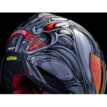ICON Domain™ Helmet - Nouveau - Silver - Medium 0101-18525
