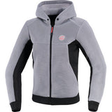 ALPINESTARS Stella Chrome Super Airflow Hoodie - Gray/Black/Pink - Large 4210126-9299-L