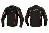 ALPINESTARS AST v3 Air Jacket - Black/Dark Gray/Red Fluo - Medium 3300426-1051-M