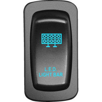 MOOSE UTILITY Switch - Light Bar - Blue LLB-CAR-B