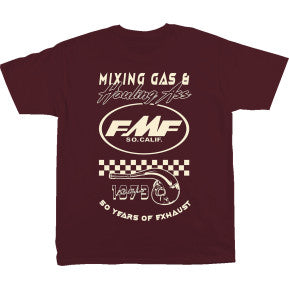 FMF Iconic T-Shirt – Kastanienbraun – 2XL FA23118910MAR2X 