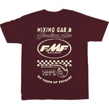 FMF Iconic T-Shirt - Maroon - Large FA23118910MARLG