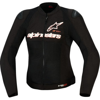 ALPINESTARS Stella SMX Air Jacket - Black/White/Red Fluo - Small 3316523-1231-S