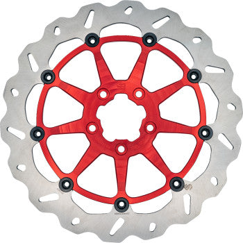 GALFER Brake Rotor - Front - Red 13"/330mm DF680CWSX-R