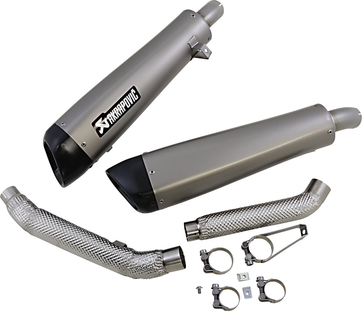 Silenciadores de titanio AKRAPOVIC S-T12SO3-HCQT 1811-3943
