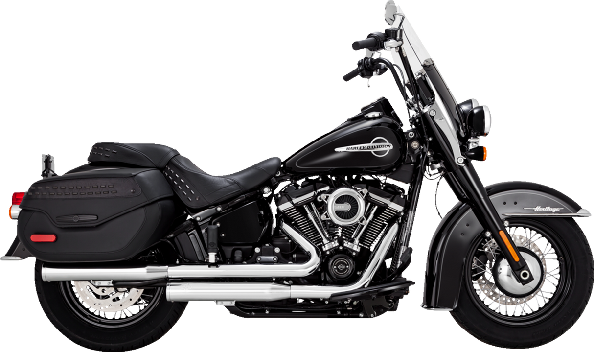 VANCE &amp; HINES Eliminator 300 Slip-On-Schalldämpfer – Chrom-Softail 2018-2021 16316