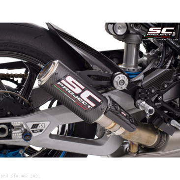 SC-Project Carbon  slip-on +Akrapovic headers Full Titanium Exhaust System for S1000RR M1000RR 2001-2024 E-B10E8 B33-50CR