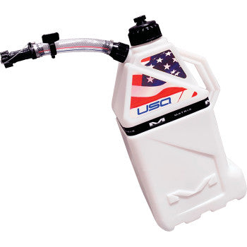 MATRIX CONCEPTS M3 Utility Can - 4 gal - White/USA  M3-USA-100