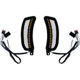 CUSTOM DYNAMICS Fairing Vent Light - Amber/White CD-LRST-VENT-B