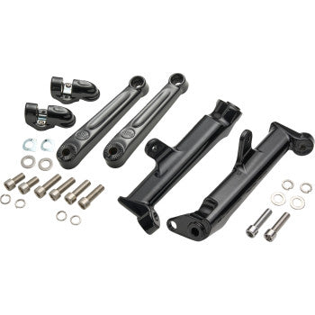 CIRO Frame Mounted Adjustable Highway Peg Mount - Extended - Black 60621