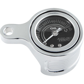 ARLEN NESS Oil Pressure Gauge - Method® - Chrome 610-102