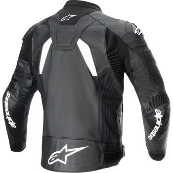 ALPINESTARS GP Plus R v4 Airflow Leather Jacket - Black/White - US 38 / EU 48  3100624-12-48