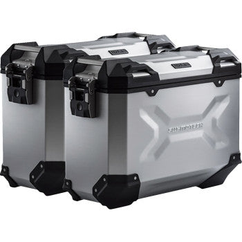 SW-MOTECH TRAX ADV Aluminum Case System - Silver - Husqvarna Norden 901 '22-'24 KFT.03.992.70000/S