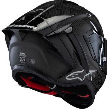 ALPINESTARS Supertech R10 Helmet - Solid - Carbon Black - Large 8200124-1902-L