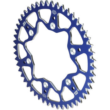 MOTO-MASTER 7075 Aluminum Rear Sprocket - 50 Tooth - Blue 620072450