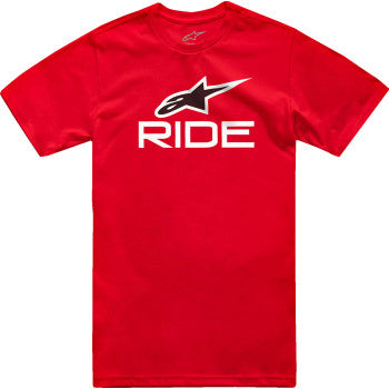 ALPINESTARS Ride 4.0 T-Shirt - Red/White/Black - 2XL 1214-73112-321-2XL