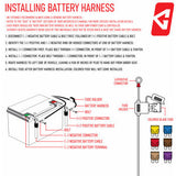 GERBING HEATED CLOTHING Harness - 12 V - Battery G1215U-ACC-903-001-1