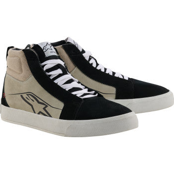 ALPINESTARS Ride-63 Leather Shoes - Black/Cool Gray/White - US 8 2540926-1471-8