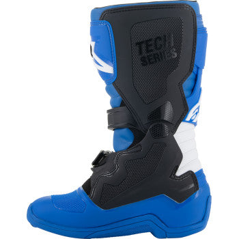 ALPINESTARS Youth Tech 7S Boots - Blue/Black/White - US 8  2015017-712-8