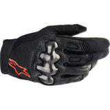 ALPINESTARS Megawatt V2 Gloves - Black/Fluo Red - Medium 3565023-1030-MD