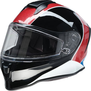 Z1R Youth Warrant 2.0 Snow Helmet - Fresh Pow - Red/White/Blue - Small 0122-0128
